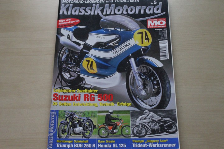 Deckblatt MO Klassik Motorrad (05/2006)